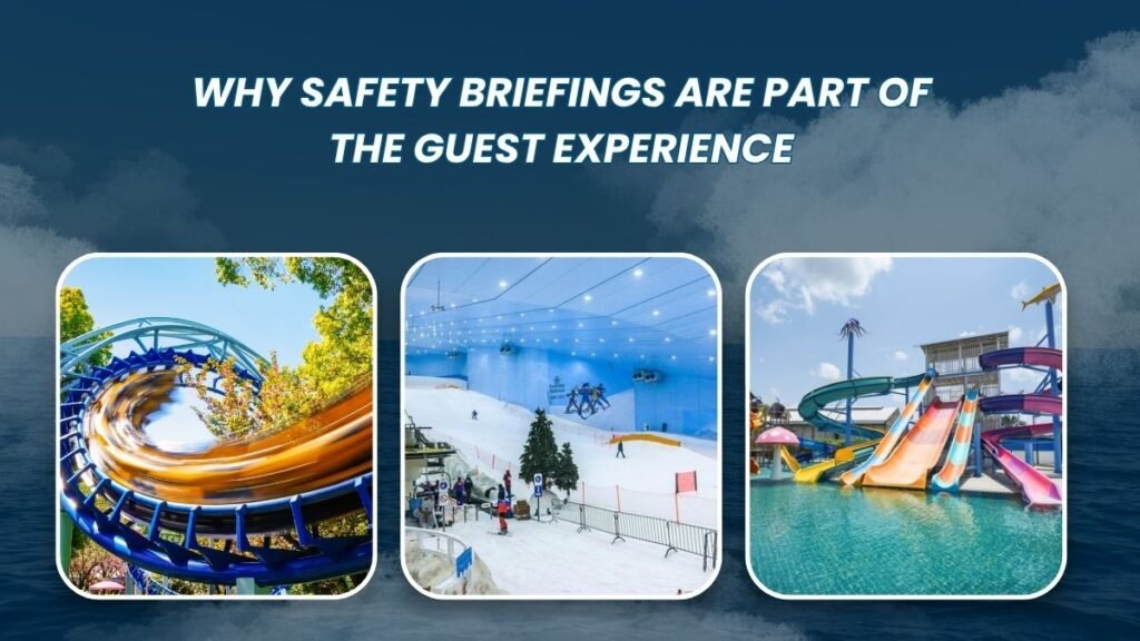 Guests attentively listening to a safety briefing before an activity, ensuring a safe and enjoyable experience