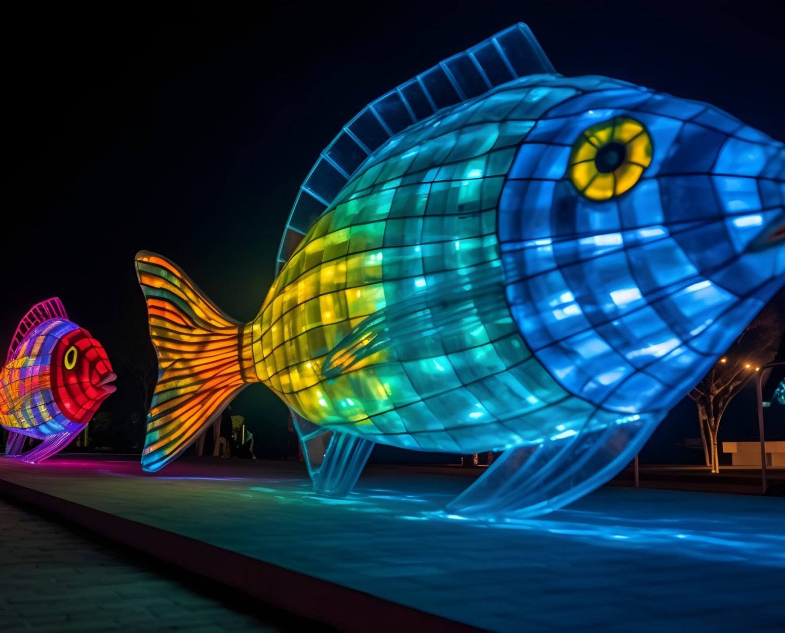 Illuminated Park Design