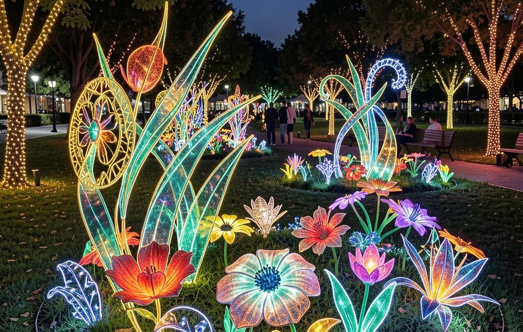Illuminated Sculptures & Decorative Installations