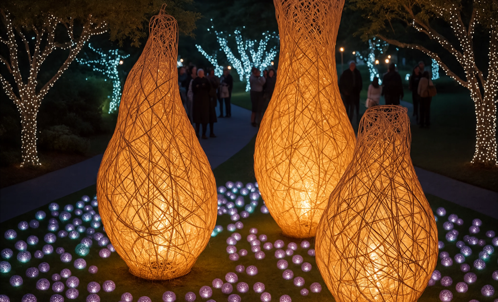 Illuminated Sculptures & Decorative Installations