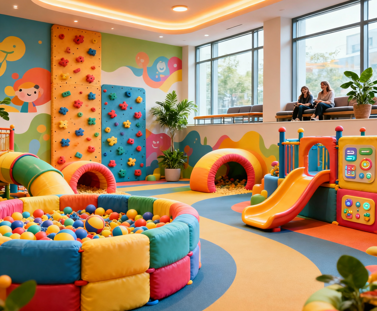 Indoor Playgrounds & Soft Play Design_